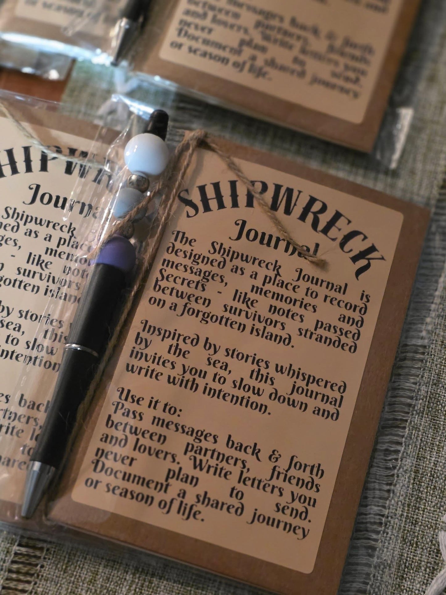 Shipwrecked Journal & Pen
