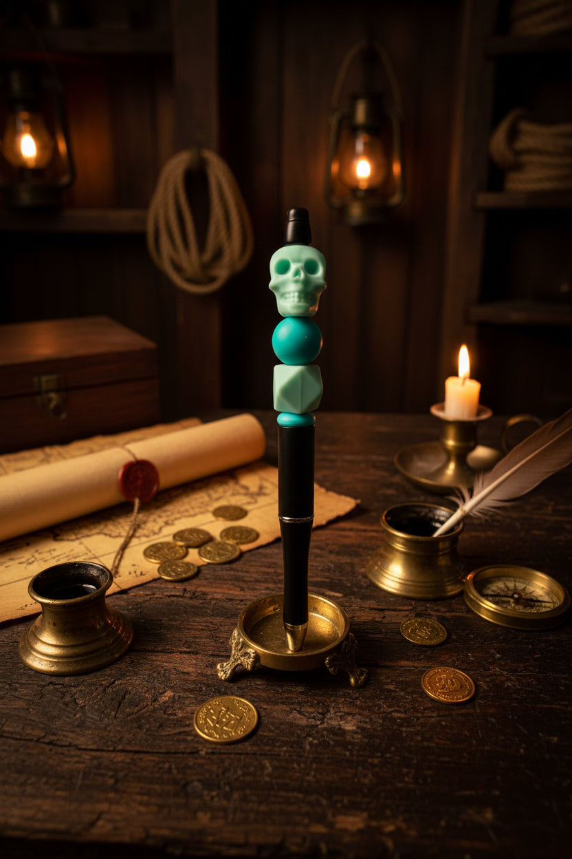 Silicone Skull Pens