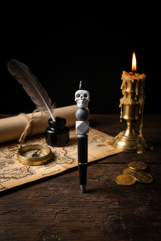 Silicone Skull Pens